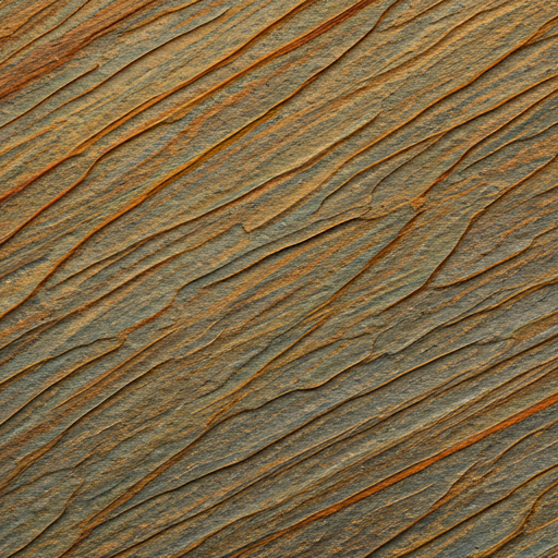 Dramatically lit close-up of natural stone textures in a modern kitchen setting, highlighting the organic patterns and matte finish